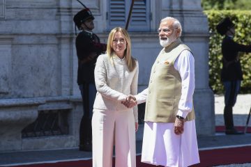 LA PRESIDENTE DEL CONSIGLIO MELONI RICEVE IL PRIMO MINISTRO DELL’INDIA NARENDRA DAMODARDAS MODI LA PRESIDENTE DEL CONSIGLIO GIORGIA MELONI, IL PRIMO MINISTRO DELL'INDIA NARENDRA DAMODARDAS MODI